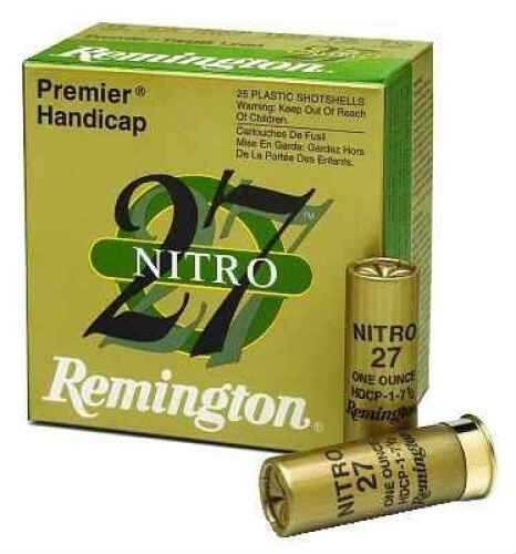 12 Gauge 25 Rounds Ammunition Remington 2 3/4" 1 1/8 oz Lead #8